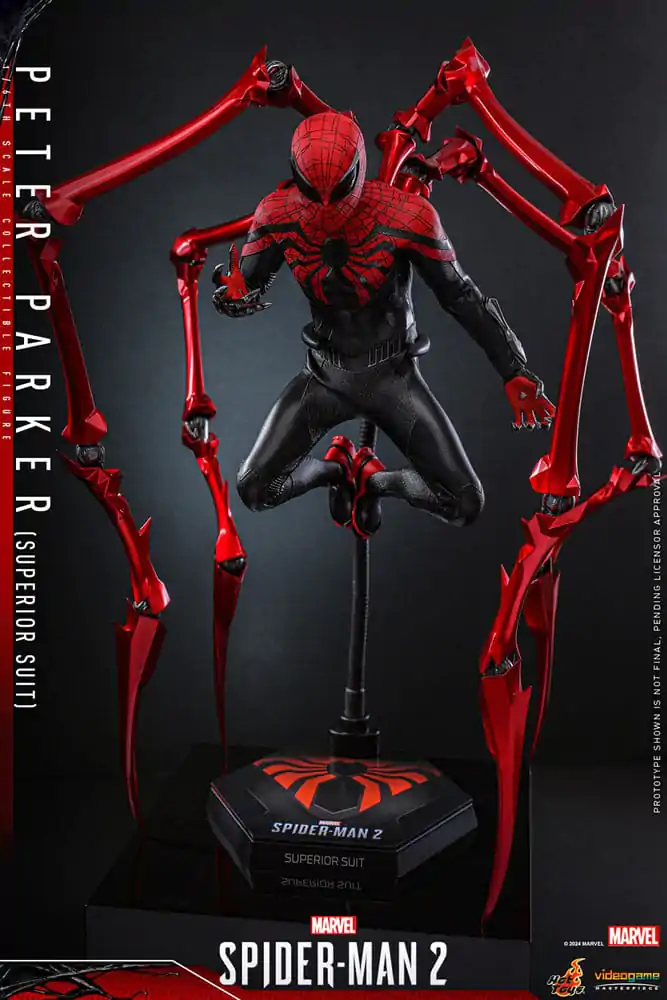 Spider-Man 2 Video Game Masterpiece Actionfigur 1/6 Peter Parker (Superior Suit) 30 cm termékfotó