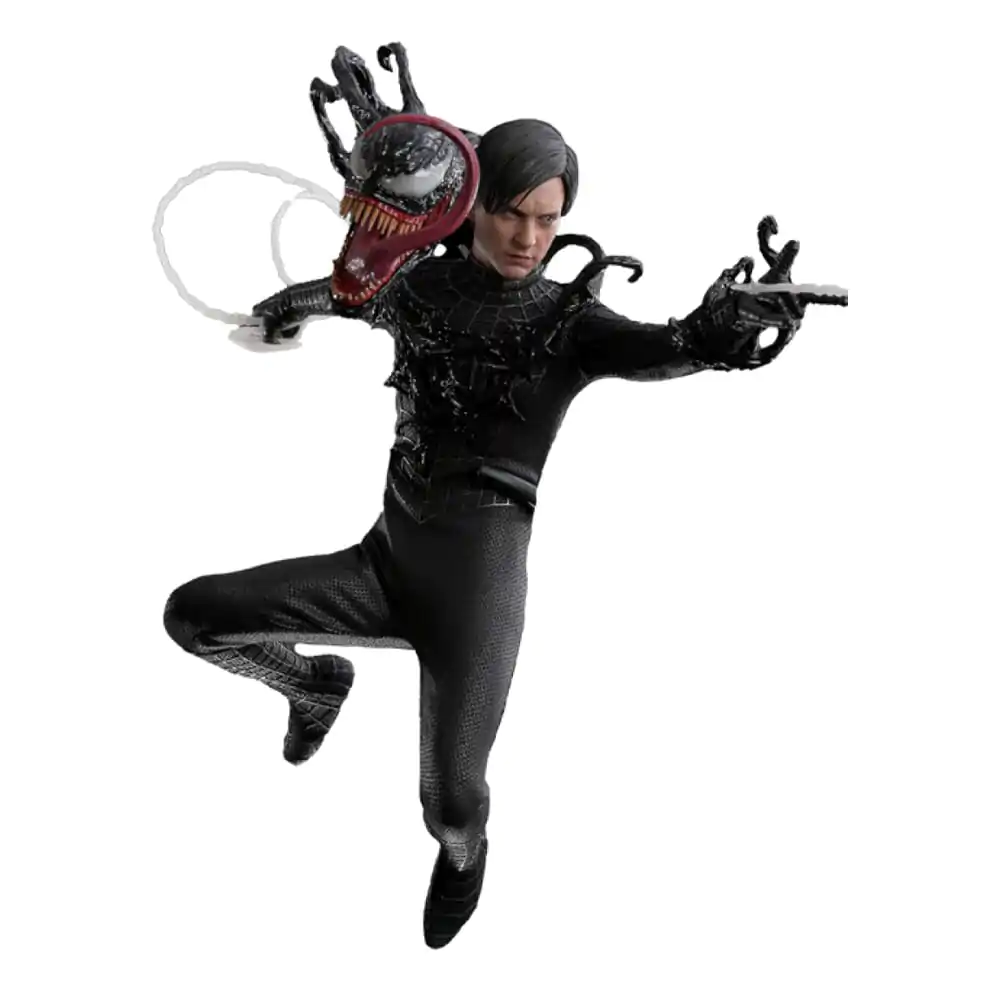 Spider-Man 3 Movie Masterpiece Actionfigur 1/6 Spider-Man (Black Suit) 30 cm Produktfoto