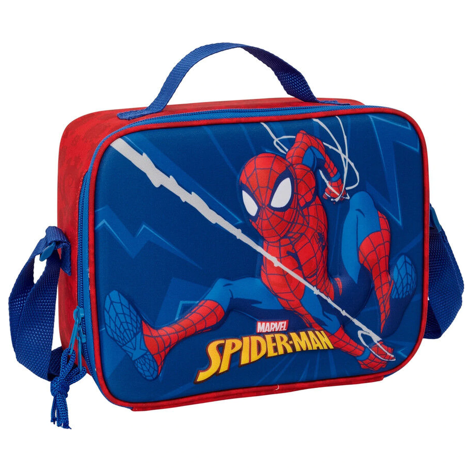 Marvel Spiderman 3D thermische Brotzeittasche Produktfoto