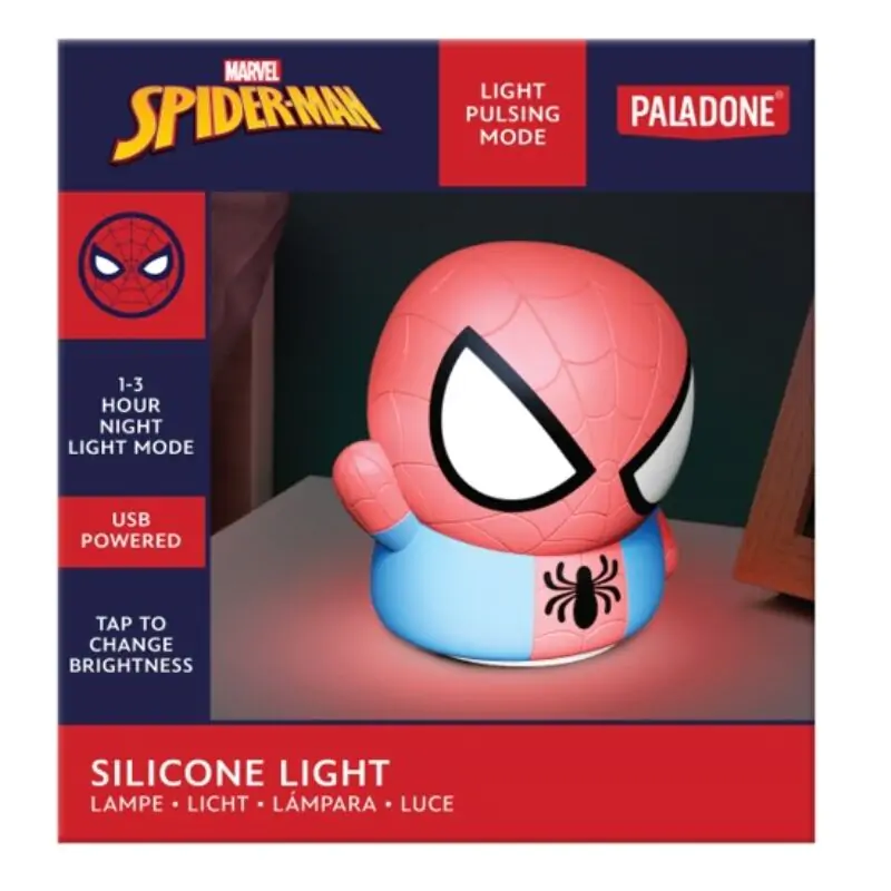 Marvel Spiderman 3D Lampe 14cm Produktfoto