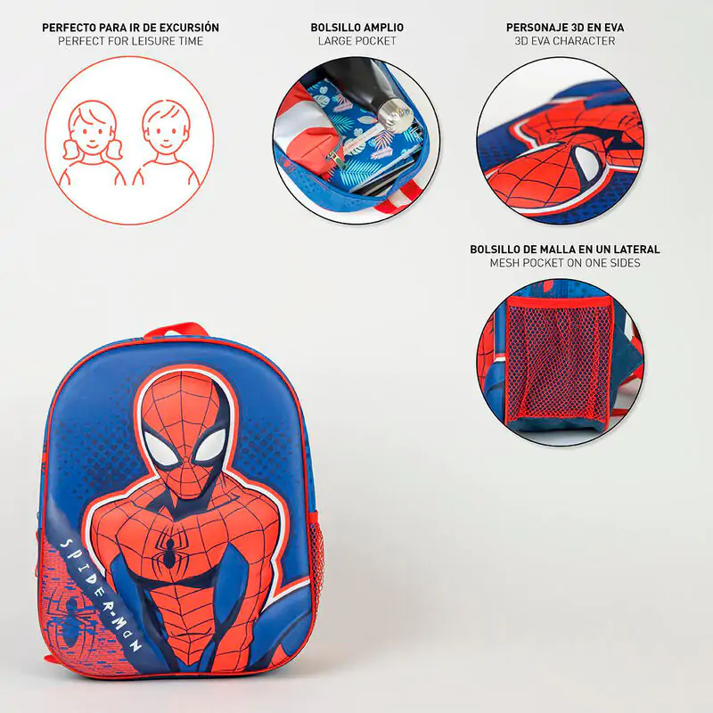 Marvel Spiderman 3D Rucksack 31cm Produktfoto