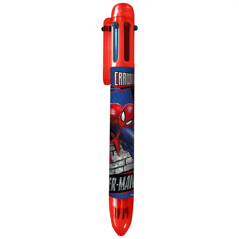 Marvel Spiderman mehrfarbiger Stift Produktfoto