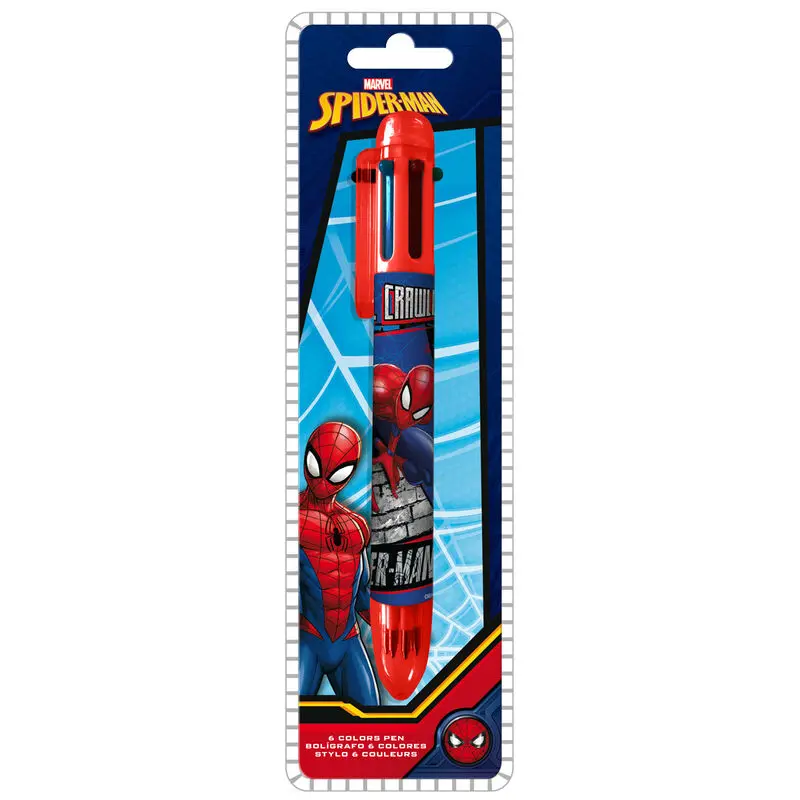 Marvel Spiderman mehrfarbiger Stift termékfotó