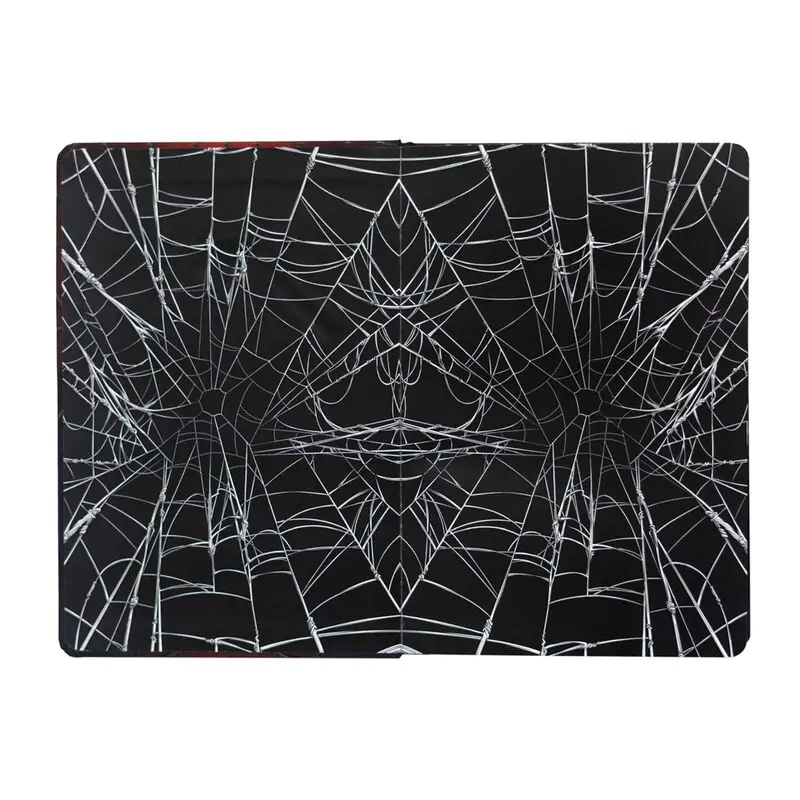 Marvel Spiderman A5 Notizbuch und Projektorstift Produktfoto