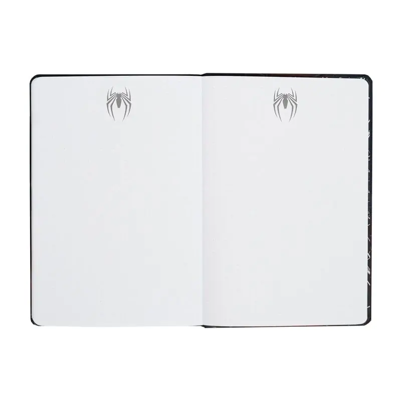 Marvel Spiderman A5 Notizbuch und Projektorstift Produktfoto