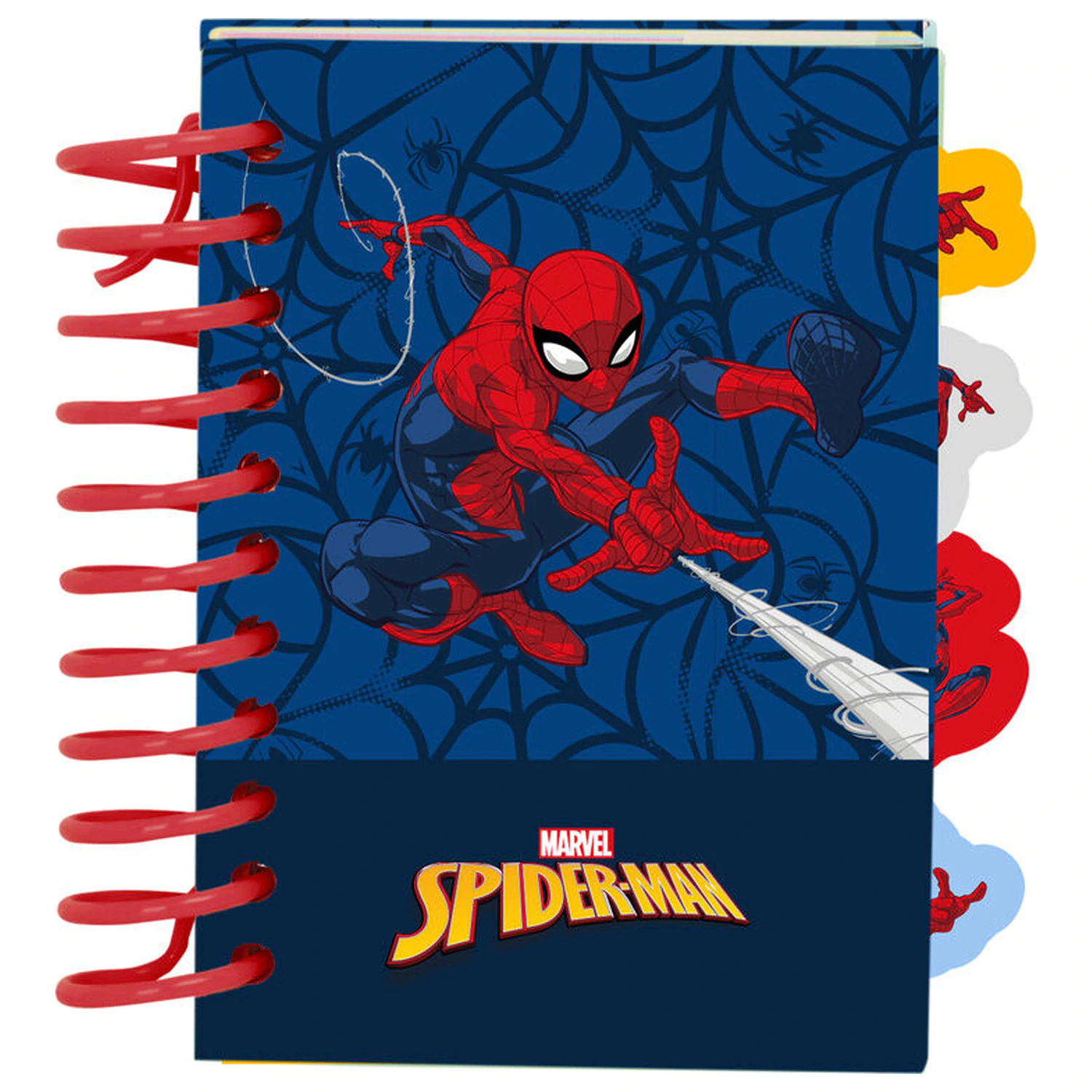 Marvel Spiderman A7 Notizbuch Produktfoto