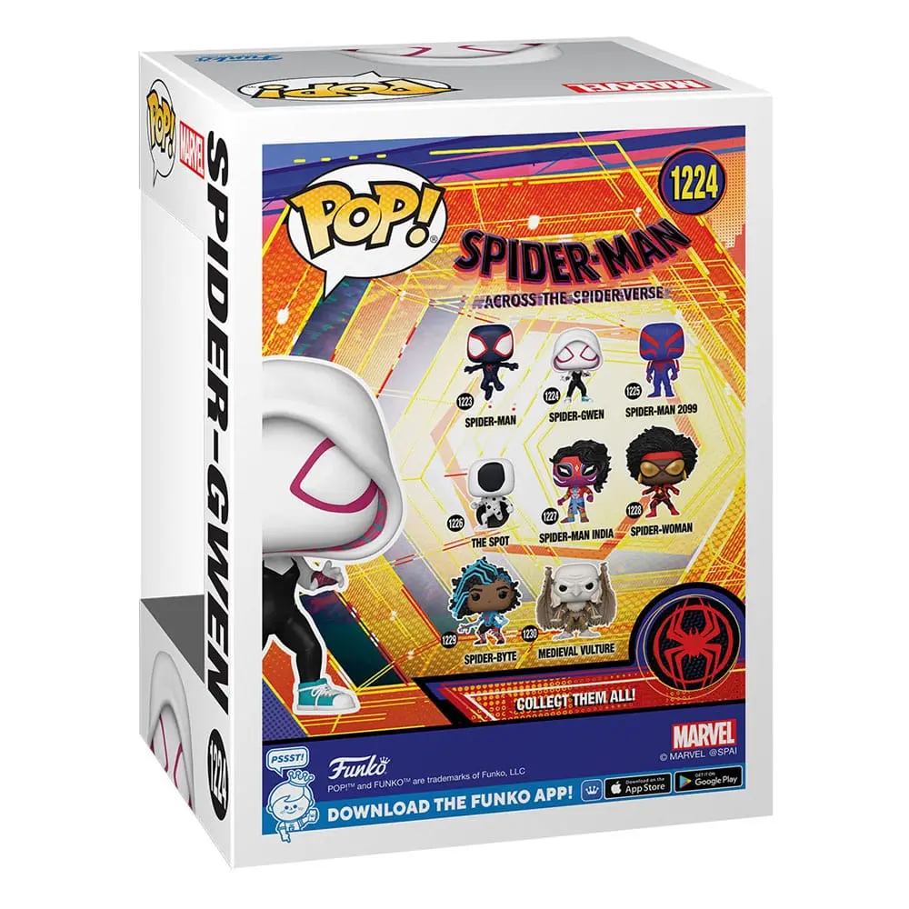 Spider-Man: Across the Spider-Verse POP! Movies Vinyl Figur Spider-Gwen 9 cm termékfotó