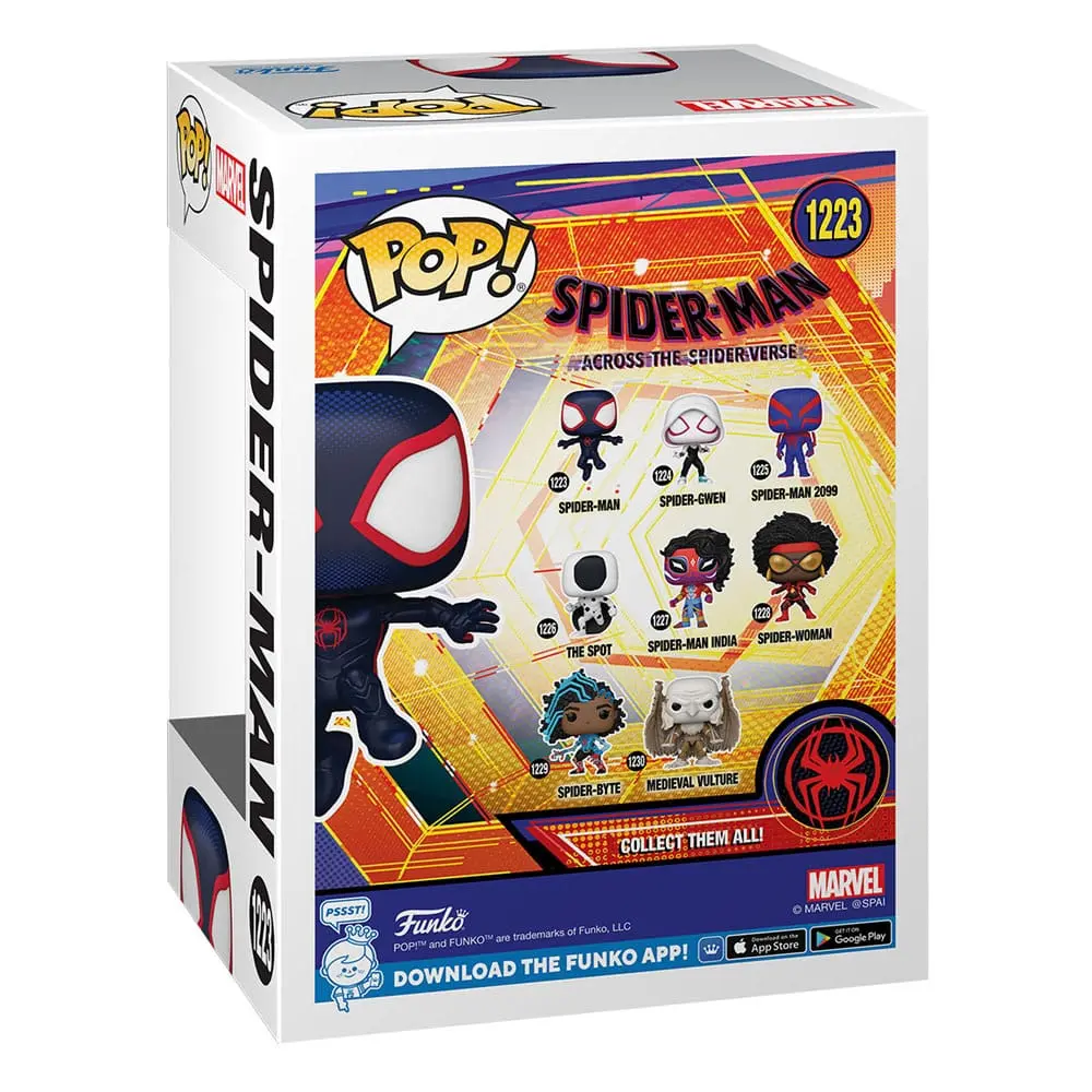 Spider-Man: Across the Spider-Verse POP! Movies Vinyl Figur Spider-Man 9 cm termékfotó