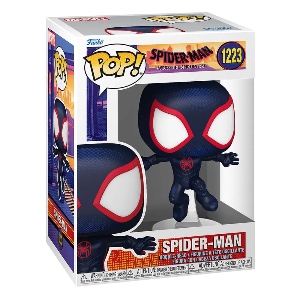 Spider-Man: Across the Spider-Verse POP! Movies Vinyl Figur Spider-Man 9 cm termékfotó