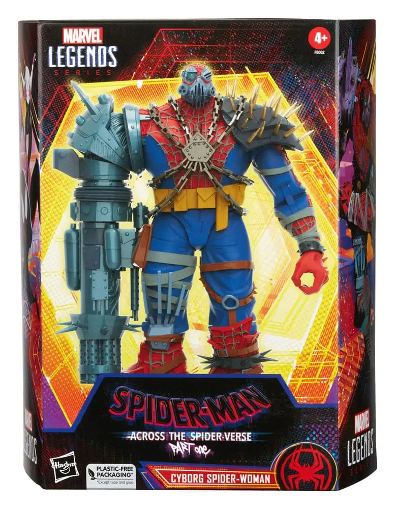 Spider-Man: Across the Spider-Verse Marvel Legends Deluxe Actionfigur Cyborg Spider-Woman 15 cm Produktfoto