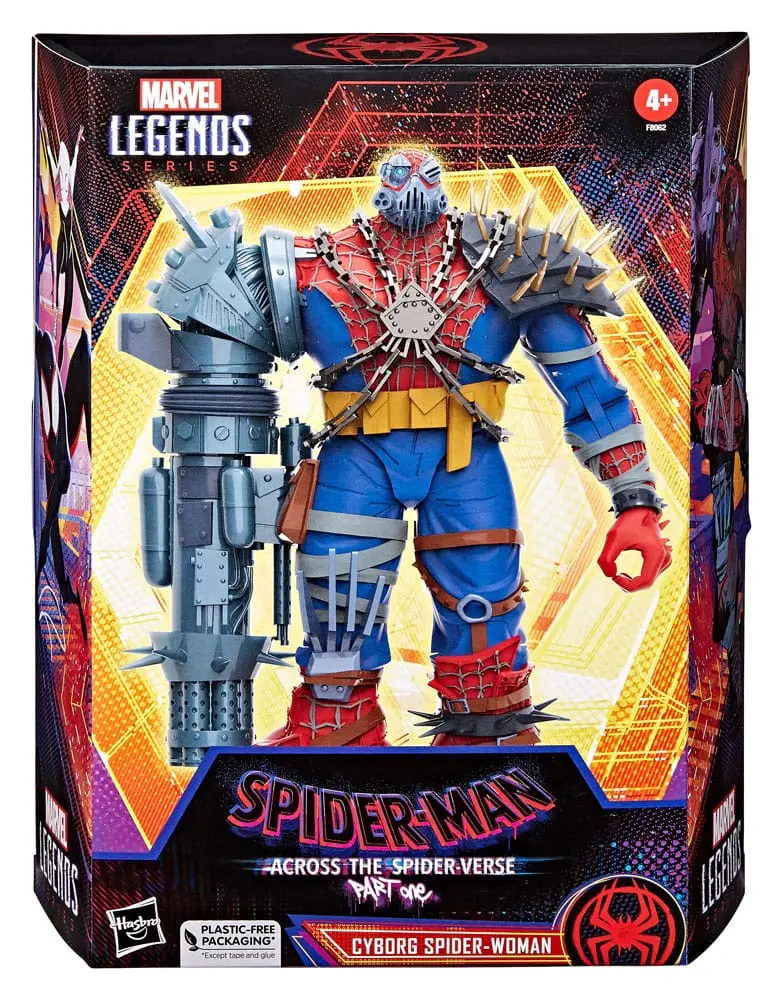 Spider-Man: Across the Spider-Verse Marvel Legends Deluxe Actionfigur Cyborg Spider-Woman 15 cm Produktfoto