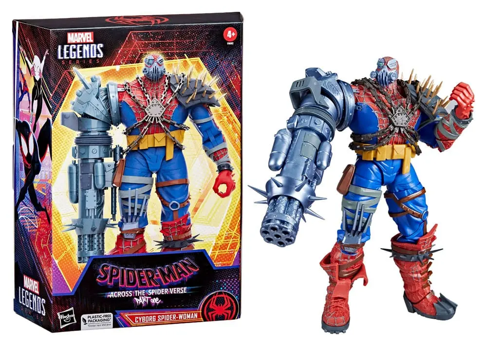 Spider-Man: Across the Spider-Verse Marvel Legends Deluxe Actionfigur Cyborg Spider-Woman 15 cm Produktfoto