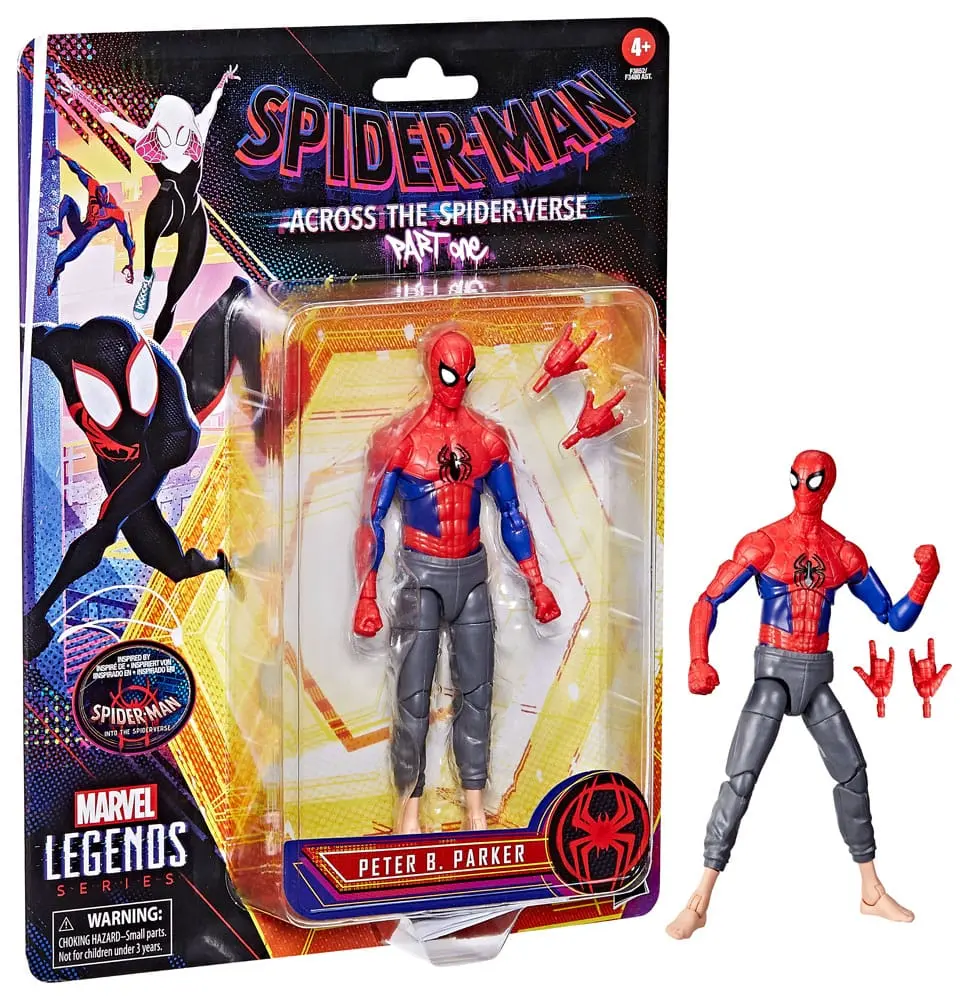 Spider-Man: Across the Spider-Verse Marvel Legends Actionfigur Peter B. Parker 15 cm Produktfoto