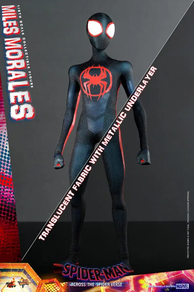 Spider-Man: Across the Spider-Verse Masterpiece Actionfigur 1/6 Miles Morales 29 cm termékfotó