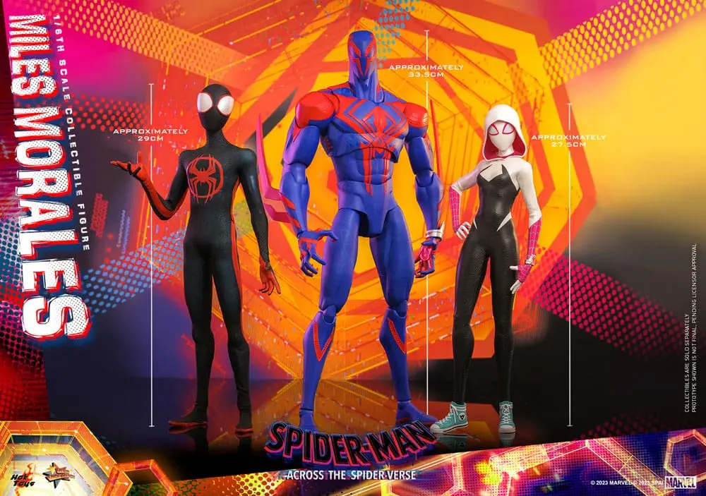 Spider-Man: Across the Spider-Verse Masterpiece Actionfigur 1/6 Miles Morales 29 cm termékfotó