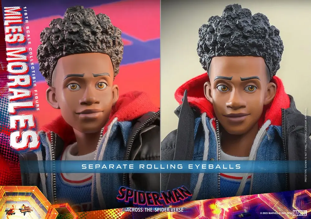 Spider-Man: Across the Spider-Verse Masterpiece Actionfigur 1/6 Miles Morales 29 cm termékfotó