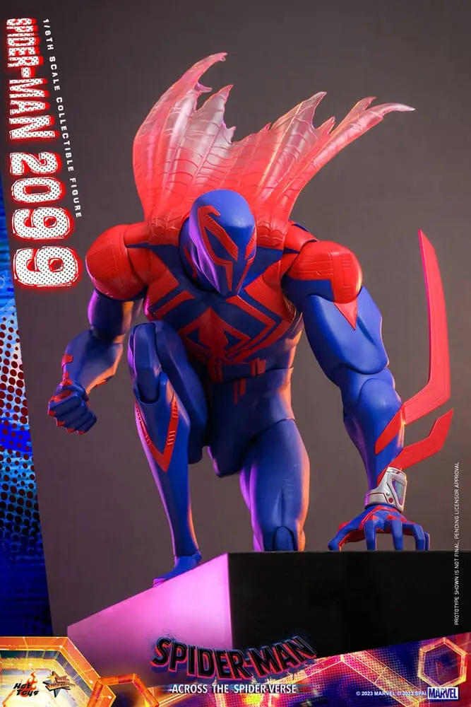Spider-Man: Across the Spider-Verse Masterpiece Actionfigur 1/6 Spider-Man 2099 33 cm Produktfoto