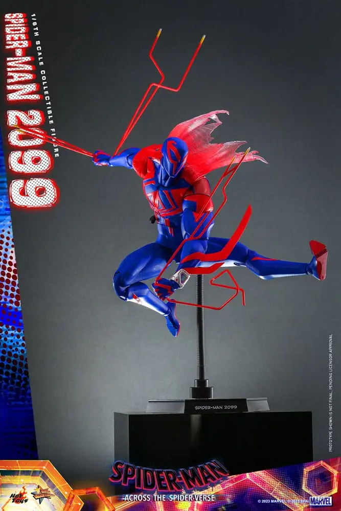 Spider-Man: Across the Spider-Verse Masterpiece Actionfigur 1/6 Spider-Man 2099 33 cm Produktfoto