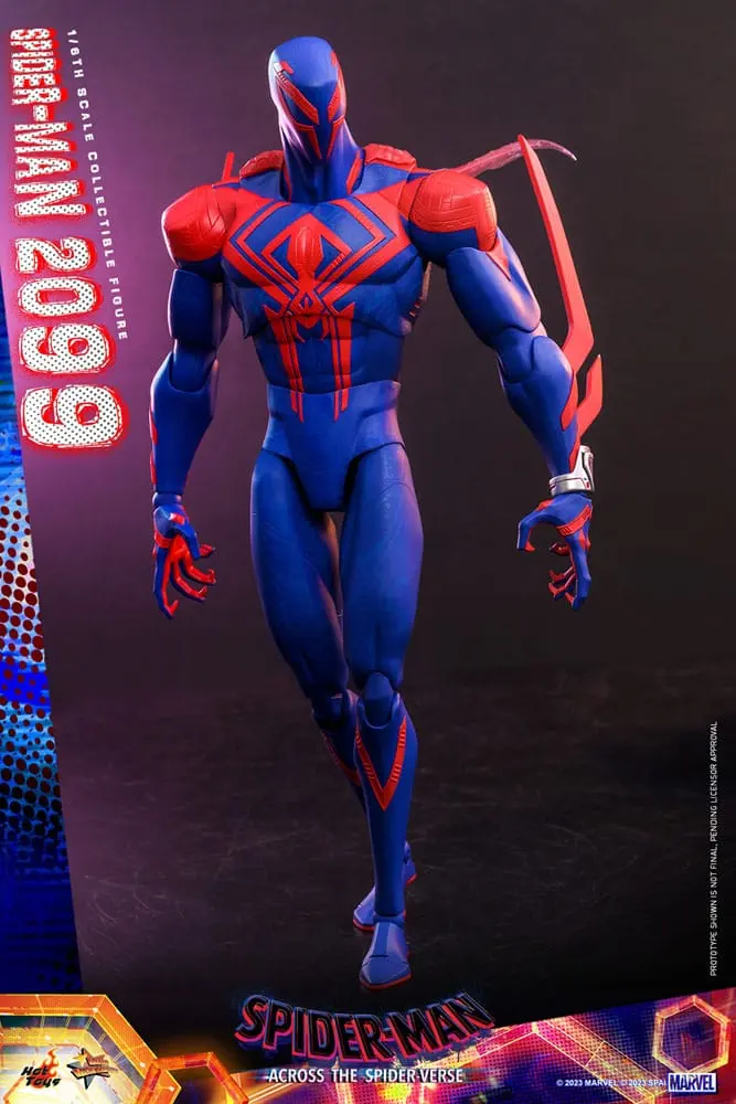 Spider-Man: Across the Spider-Verse Masterpiece Actionfigur 1/6 Spider-Man 2099 33 cm Produktfoto