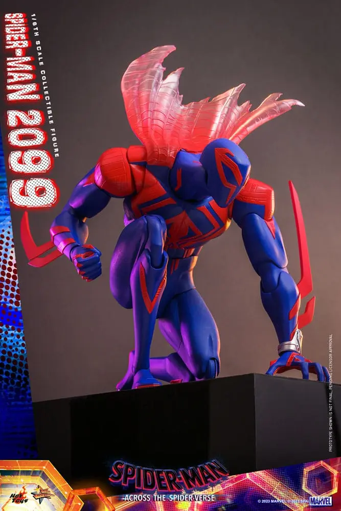 Spider-Man: Across the Spider-Verse Masterpiece Actionfigur 1/6 Spider-Man 2099 33 cm Produktfoto