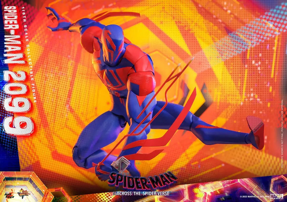 Spider-Man: Across the Spider-Verse Masterpiece Actionfigur 1/6 Spider-Man 2099 33 cm Produktfoto