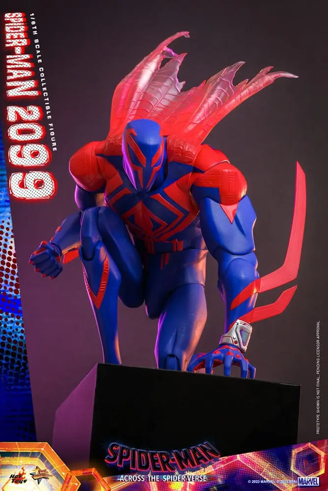 Spider-Man: Across the Spider-Verse Masterpiece Actionfigur 1/6 Spider-Man 2099 33 cm Produktfoto