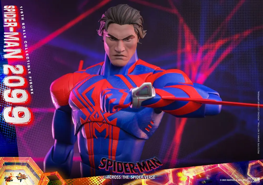 Spider-Man: Across the Spider-Verse Masterpiece Actionfigur 1/6 Spider-Man 2099 33 cm Produktfoto