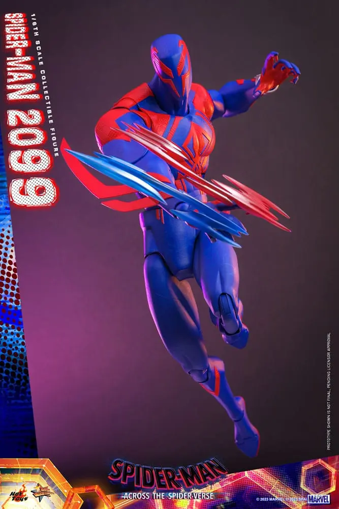 Spider-Man: Across the Spider-Verse Masterpiece Actionfigur 1/6 Spider-Man 2099 33 cm Produktfoto