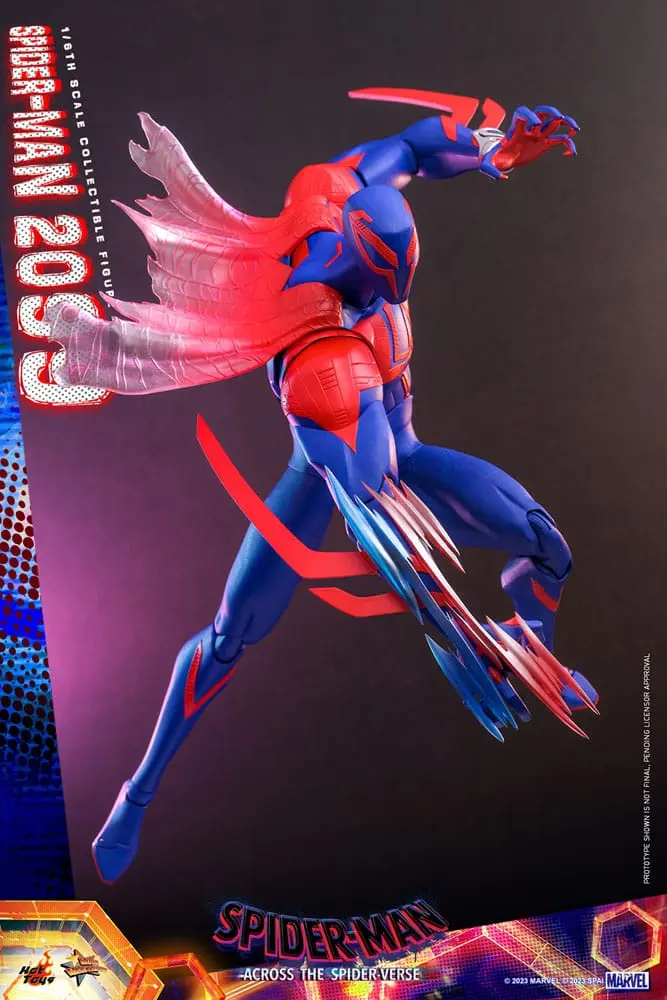 Spider-Man: Across the Spider-Verse Masterpiece Actionfigur 1/6 Spider-Man 2099 33 cm Produktfoto