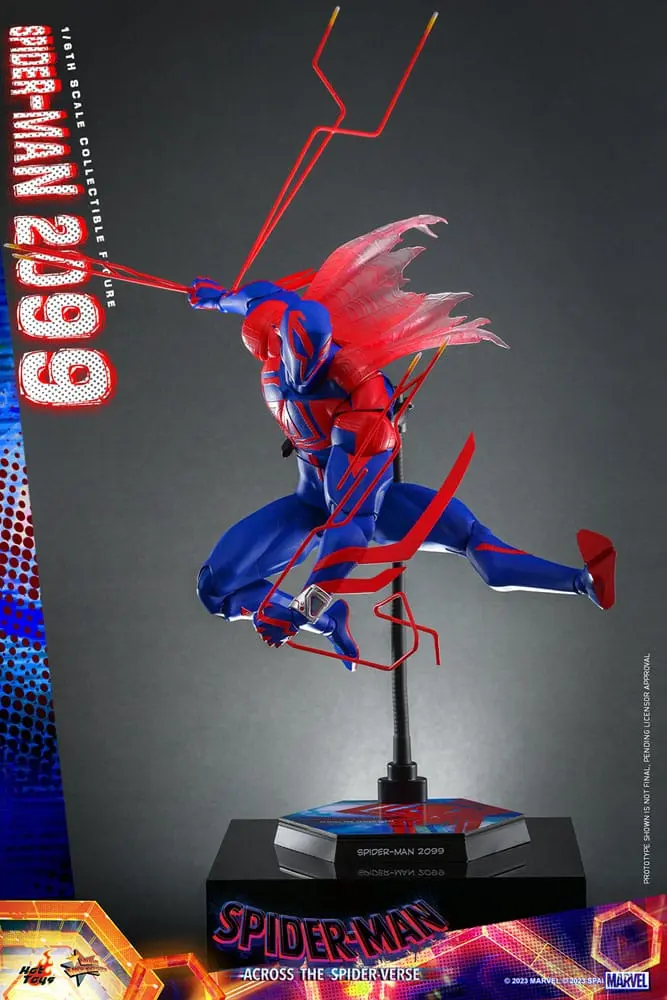 Spider-Man: Across the Spider-Verse Masterpiece Actionfigur 1/6 Spider-Man 2099 33 cm Produktfoto