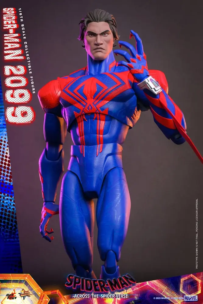 Spider-Man: Across the Spider-Verse Masterpiece Actionfigur 1/6 Spider-Man 2099 33 cm Produktfoto