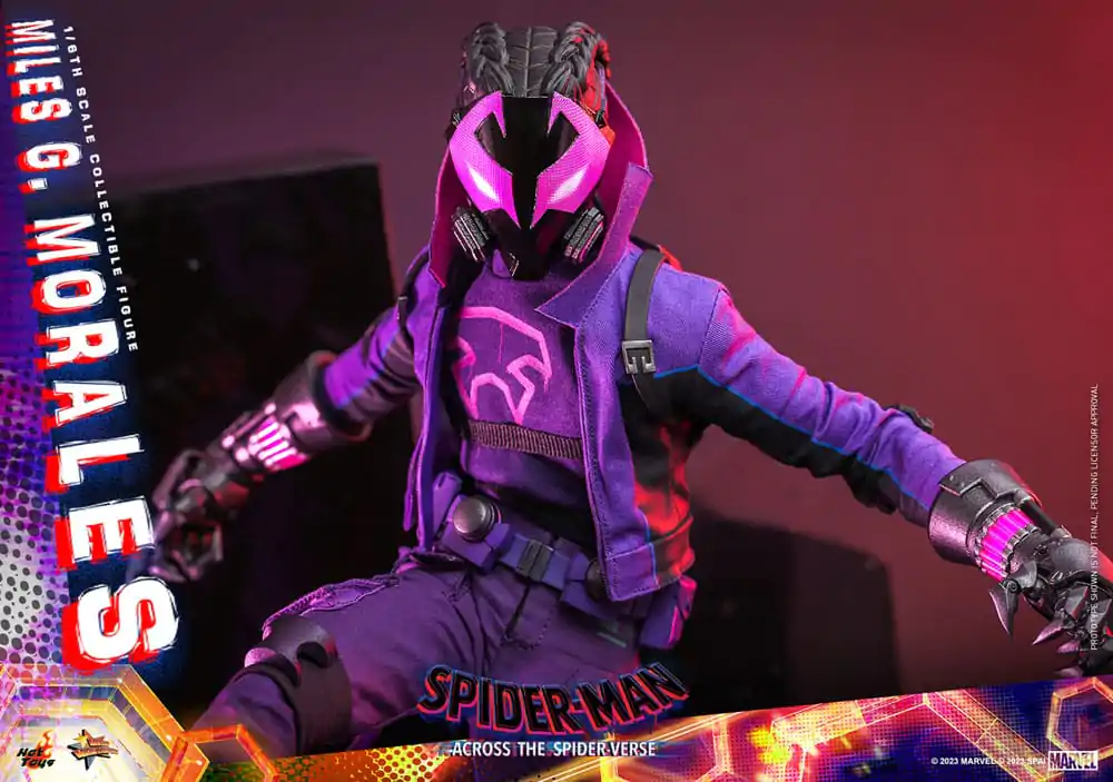 Spider-Man: Across the Spider-Verse Masterpiece Actionfigur 1/6 Spider-Punk 32 cm Produktfoto