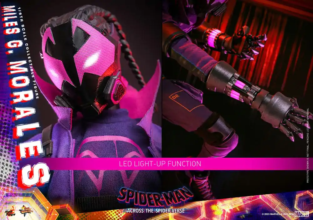 Spider-Man: Across the Spider-Verse Masterpiece Actionfigur 1/6 Spider-Punk 32 cm Produktfoto