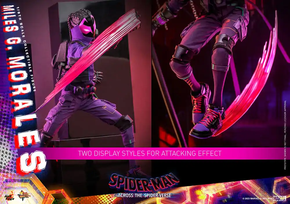 Spider-Man: Across the Spider-Verse Masterpiece Actionfigur 1/6 Spider-Punk 32 cm Produktfoto