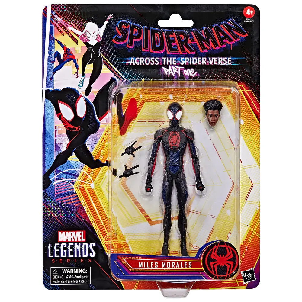 Spider-Man: Across the Spider-Verse Marvel Legends Action Figur Miles Morales 15 cm Produktfoto