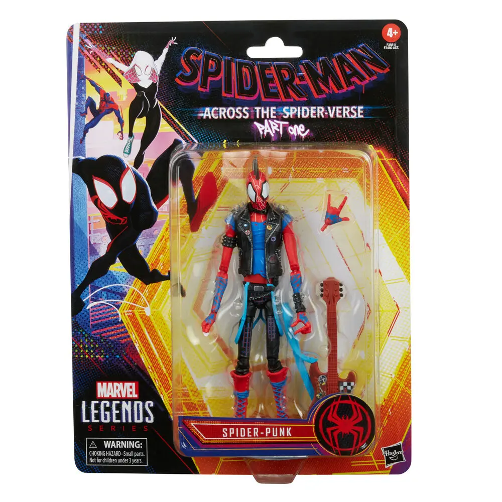 Spider-Man: Across the Spider-Verse Marvel Legends Actionfigur Spider-Punk 15 cm Produktfoto