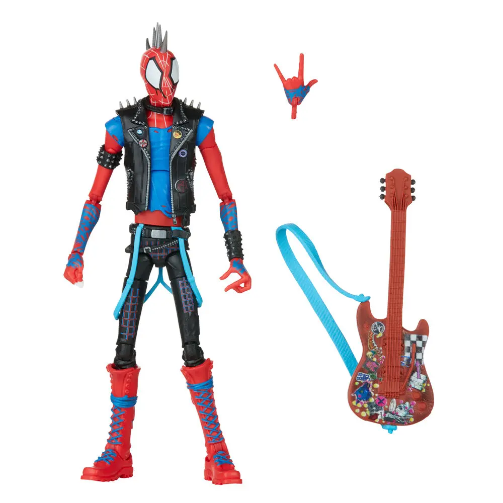 Spider-Man: Across the Spider-Verse Marvel Legends Actionfigur Spider-Punk 15 cm Produktfoto