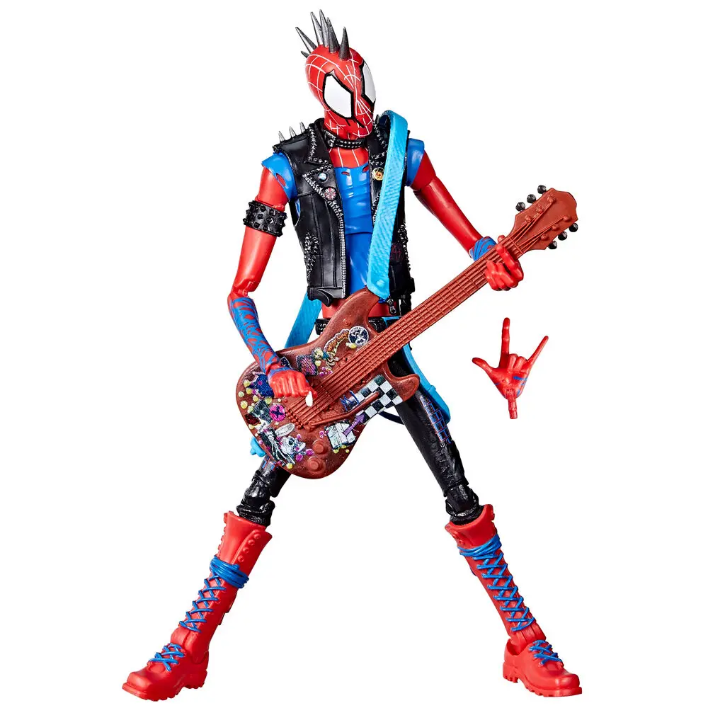 Spider-Man: Across the Spider-Verse Marvel Legends Actionfigur Spider-Punk 15 cm Produktfoto