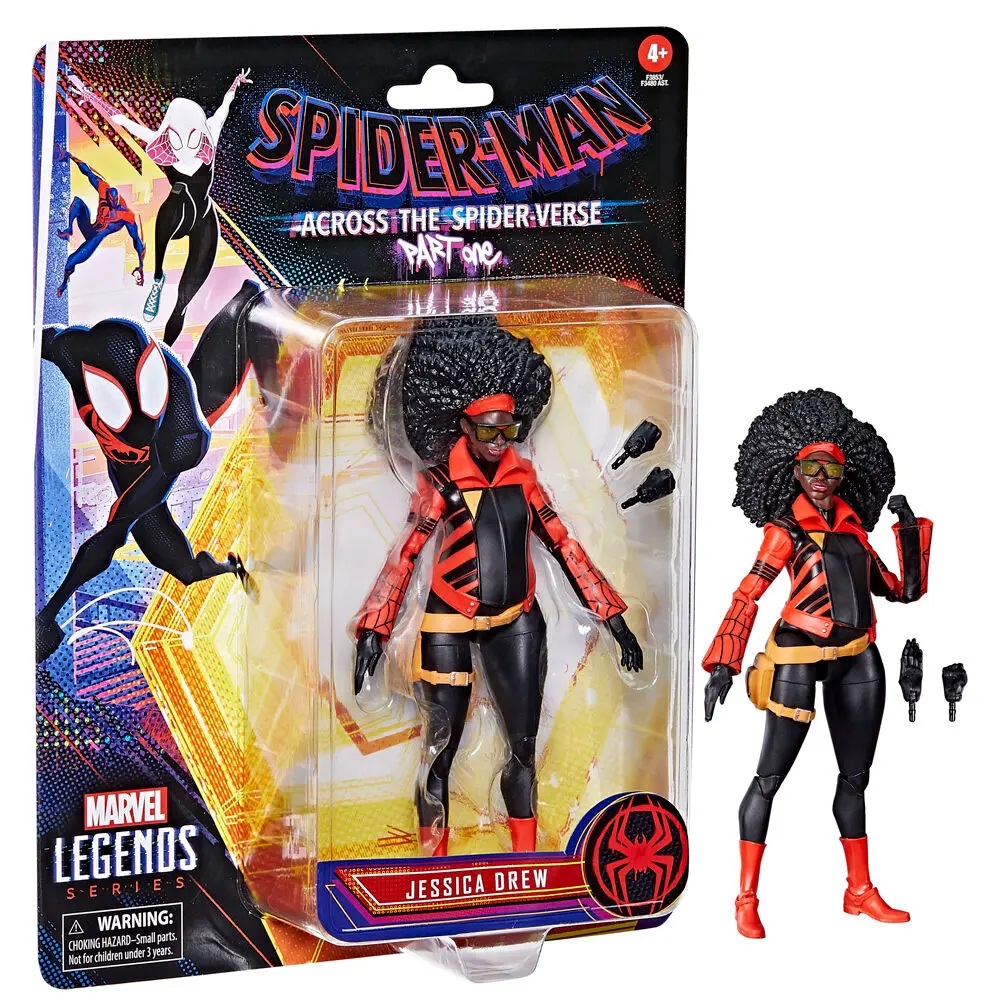 Spider-Man: Across the Spider-Verse Marvel Legends Actionfigur Jessica Drew 15 cm termékfotó