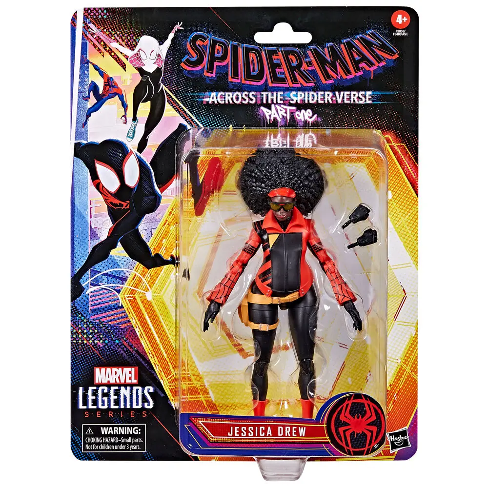 Spider-Man: Across the Spider-Verse Marvel Legends Actionfigur Jessica Drew 15 cm Produktfoto