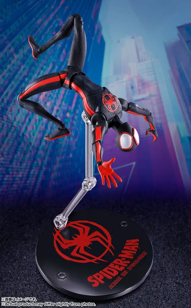 Spider-Man: Across the Spider-Verse S.H. Figuarts Action Figur Spider-Man (Miles Morales) 15 cm Produktfoto