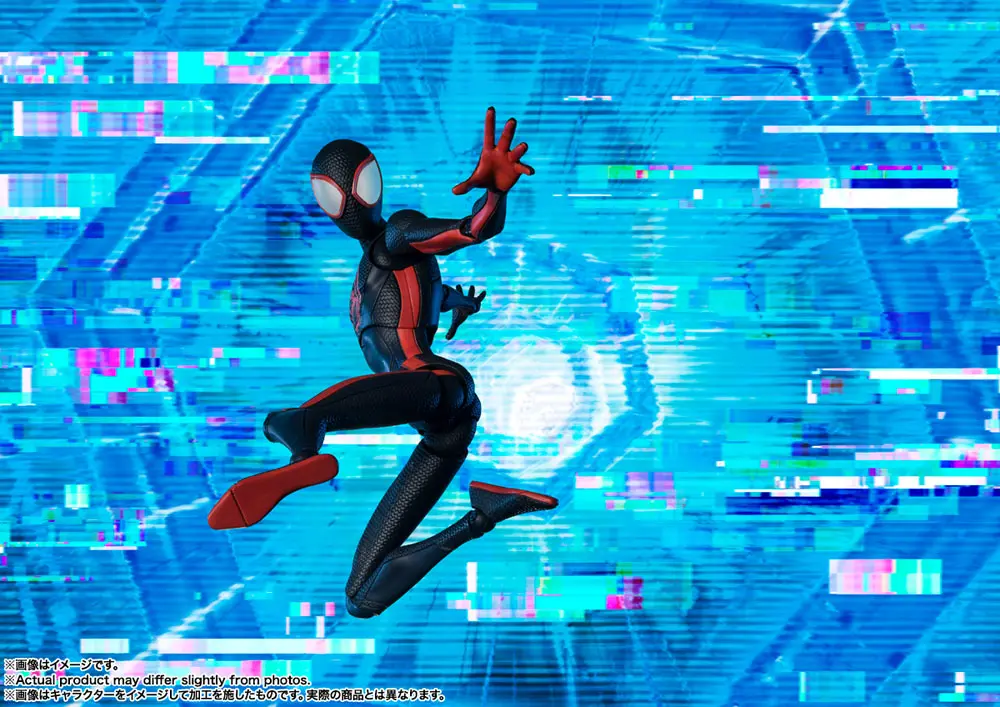 Spider-Man: Across the Spider-Verse S.H. Figuarts Action Figur Spider-Man (Miles Morales) 15 cm Produktfoto
