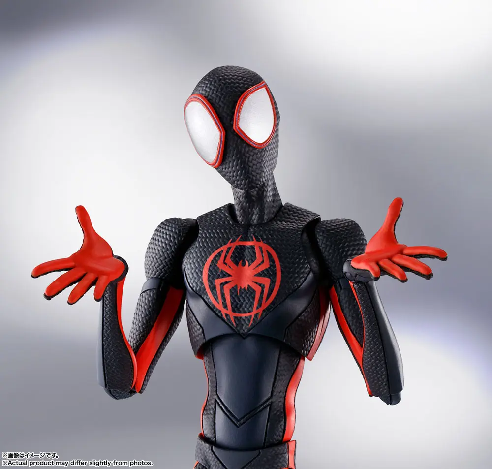 Spider-Man: Across the Spider-Verse S.H. Figuarts Action Figur Spider-Man (Miles Morales) 15 cm Produktfoto