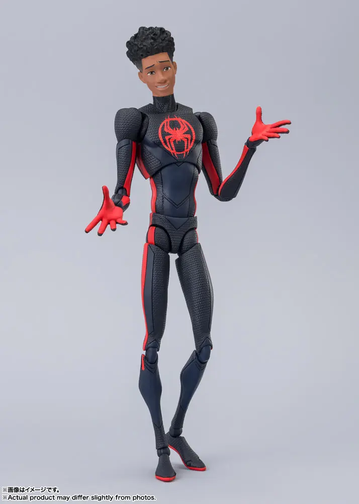 Spider-Man: Across the Spider-Verse S.H. Figuarts Action Figur Spider-Man (Miles Morales) 15 cm Produktfoto
