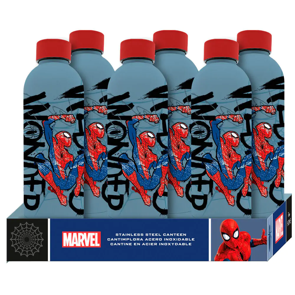 Marvel Spiderman Aluminium Flasche 500ml termékfotó