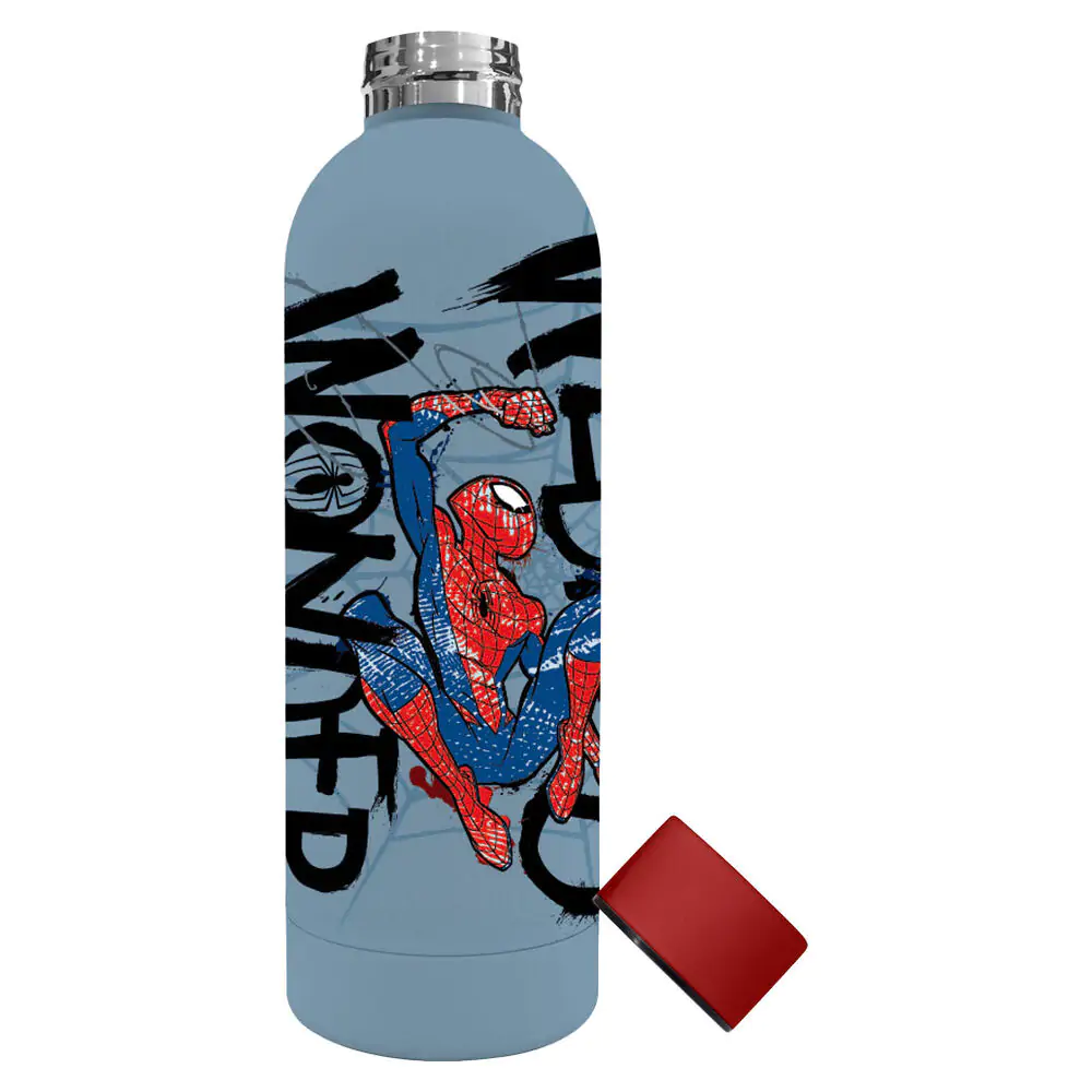 Marvel Spiderman Aluminium Flasche 500ml Produktfoto