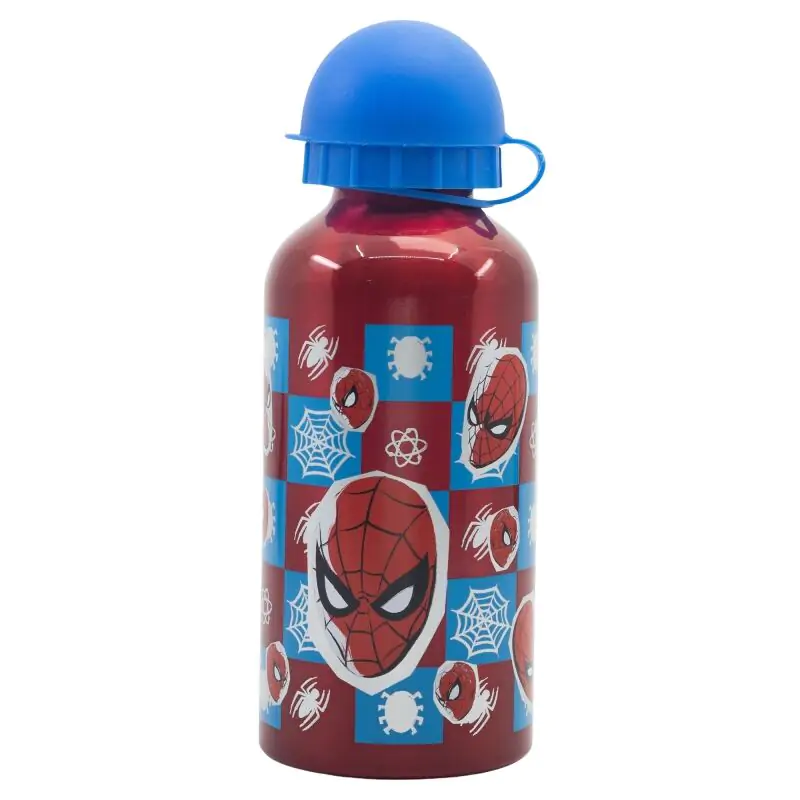 Marvel Spiderman Arachnid Grid Aluminium Flasche 400 ml Produktfoto