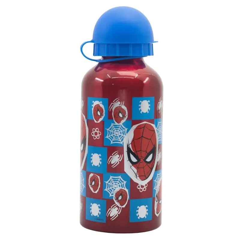 Marvel Spiderman Arachnid Grid Aluminium Flasche 400 ml Produktfoto