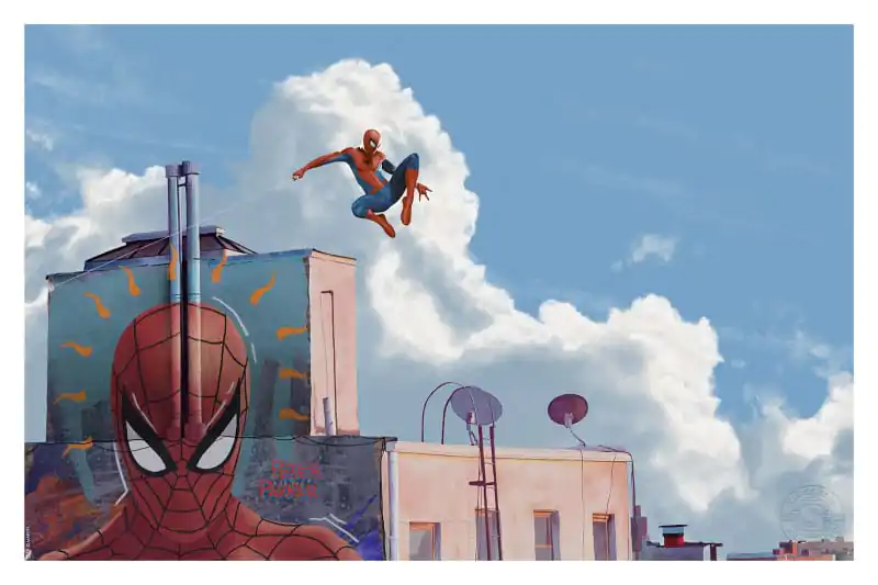 Spider-Man Kunstdruck Peter Parker 30 x 46 cm - ungerahmt termékfotó