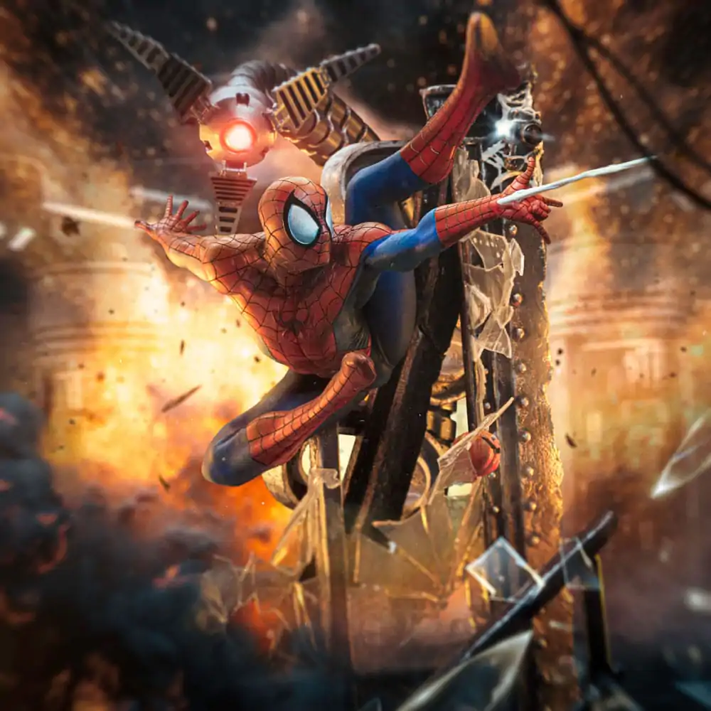 Spider-Man Art Scale Statue 1/10 Spider-Man 10th Anniversary 29 cm Produktfoto